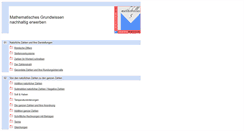 Desktop Screenshot of mathebellus.de